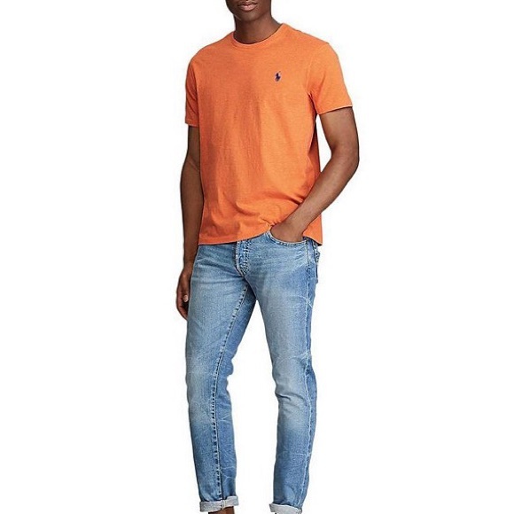 POLO RALPH LAUREN EMBROIDERED LOGO Unisex Tee EUC - Picture 4 of 15